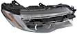 2016-2018 Honda Pilot - Driver and Passenger Side Headlights, with Bulbs, Halogen, without Automatic Dimming Headlights without Automatic Headlights, without auto dimming and auto on and off