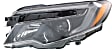 2018 Honda Ridgeline - Driver and Passenger Side LED Headlight, With bulb(s), OE Replacement