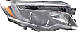 2018 Honda Ridgeline - Driver and Passenger Side LED Headlight, With bulb(s), OE Replacement
