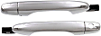 2012 Honda Civic - Front, Driver and Passenger Side Chrome Exterior Door Handle