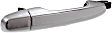 2012 Honda Civic - Front, Driver and Passenger Side Chrome Exterior Door Handle