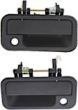 1994-1997 Honda Passport - Front, Driver and Passenger Side Textured Black Exterior Door Handle, With Key Hole