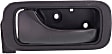 Rear, Driver and Passenger Side Black Interior Door Handle, Sport Utility