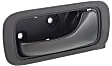 Rear, Driver and Passenger Side Black Interior Door Handle, Sport Utility
