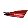 Driver and Passenger Side, Inner and Outer Halogen Tail Light, With bulb(s), OE Replacement