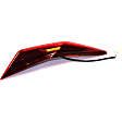 Driver and Passenger Side, Inner and Outer Halogen Tail Light, With bulb(s), OE Replacement