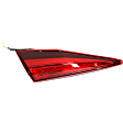 Driver and Passenger Side, Inner and Outer Halogen Tail Light, With bulb(s), OE Replacement