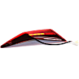 Driver and Passenger Side, Inner and Outer Halogen Tail Light, With bulb(s), OE Replacement