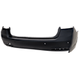 Front and Rear Primed Bumper Cover
