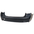 Front and Rear Primed Bumper Cover