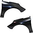 Front, Driver and Passenger Side Fenders, CAPA CERTIFIED