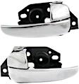Front and Rear, Driver and Passenger Side Chrome Interior Door Handle