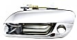 2003 Hyundai Elantra - Front, Driver and Passenger Side Chrome Exterior Door Handle, With Key Hole, 4-Door, Sedan