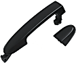Front, Driver and Passenger Side Exterior Door Handles, Primed, Driver Side - With Key Hole; Passenger Side - Without Key Hole