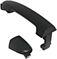 Front, Driver and Passenger Side Exterior Door Handles, Primed, Driver Side - With Key Hole; Passenger Side - Without Key Hole