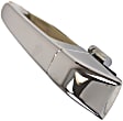 Front and Rear, Driver and Passenger Side Chrome Exterior Door Handle, Front Driver and Passenger Side - With Key Hole; Rear Driver and Passenger Side - Without Key Hole, Mini Passenger Van