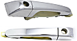 Front, Driver and Passenger Side Chrome Exterior Door Handle, With Key Hole, Mini Passenger Van