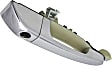 Front, Driver and Passenger Side Chrome Exterior Door Handle, With Key Hole, Mini Passenger Van