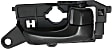 2009 Hyundai Sonata - Front, Driver and Passenger Side Textured Black Interior Door Handle, With Door Lock Button, Sedan