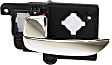Front or Rear, Driver and Passenger Side Chrome Interior Door Handle, Sedan