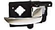 Front or Rear, Driver and Passenger Side Chrome Interior Door Handle, Sedan