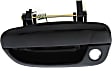 2002 Hyundai Accent - Front, Driver and Passenger Side Smooth Black Exterior Door Handle, With Key Hole