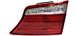 Driver and Passenger Side, Outer Halogen Tail Light, With bulb(s), OE Replacement