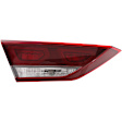 2018 Hyundai Elantra - Driver and Passenger Side, Inner and Outer Inner - LED; Outer - Halogen Tail Light, With bulb(s), Mounts Luggage Lid, OE Replacement
