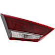 2018 Hyundai Elantra - Driver and Passenger Side, Inner and Outer Inner - LED; Outer - Halogen Tail Light, With bulb(s), Mounts Luggage Lid, OE Replacement