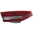 2018 Hyundai Elantra - Driver and Passenger Side, Inner and Outer Inner - LED; Outer - Halogen Tail Light, With bulb(s), Mounts Luggage Lid, OE Replacement