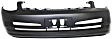 Sedan Front and Rear Primed Bumper Cover