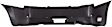 Coupe Front and Rear Primed Bumper Cover 3.7L, 6Cyl