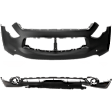Sport Utility Front, Upper and Lower Upper - Primed, Lower - Textured Bumper Cover