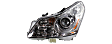 2007-2008 Infiniti G35 - Driver and Passenger Side Headlights, with Bulbs, HID/Xenon, with HID Bulbs and ballast, Sedan, For Models without Technology Package