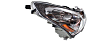 2007-2008 Infiniti G35 - Driver and Passenger Side Headlights, with Bulbs, HID/Xenon, with HID Bulbs and ballast, Sedan, For Models without Technology Package