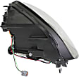 Driver and Passenger Side Headlights, without Bulbs, HID/Xenon, Sedan, without HID Bulbs and ballast, with wiring harness