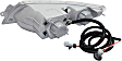 Driver and Passenger Side Headlights, with Bulbs, Halogen, with Marker Light