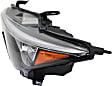 2014-2017 Infiniti Q50 - Driver and Passenger Side Headlights, with Bulbs, LED, For Models without Adaptive Headlights, CAPA Certified