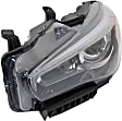 2014-2017 Infiniti Q50 - Driver and Passenger Side Headlights, with Bulbs, LED, For Models without Adaptive Headlights, CAPA Certified