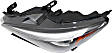 2014-2017 Infiniti Q50 - Driver and Passenger Side Headlights, with Bulbs, LED, For Models without Adaptive Headlights, CAPA Certified