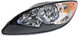 Driver and Passenger Side Halogen Headlight, With bulb(s), OE Replacement