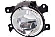 Front, Driver and Passenger Side Fog Lights, With bulb(s), LED