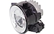 Front, Driver and Passenger Side Fog Lights, With bulb(s), LED