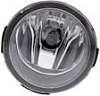 Front, Driver and Passenger Side Fog Lights, With Bulb(s), Halogen