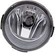 Front, Driver and Passenger Side Fog Lights, With Bulb(s), Halogen