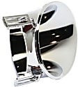 Front, Driver and Passenger Side Fog Light Trims, Chrome