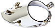 Front, Driver and Passenger Side Fog Light Trims, Chrome