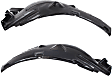 2008 Infiniti G37 - Front, Driver and Passenger Side, Rear Section Fender Liner
