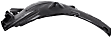 2008 Infiniti G37 - Front, Driver and Passenger Side, Rear Section Fender Liner