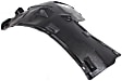 2008 Infiniti G37 - Front, Driver and Passenger Side, Rear Section Fender Liner